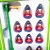 Subbuteo La Leggenda Glasgow Rangers 1971-72